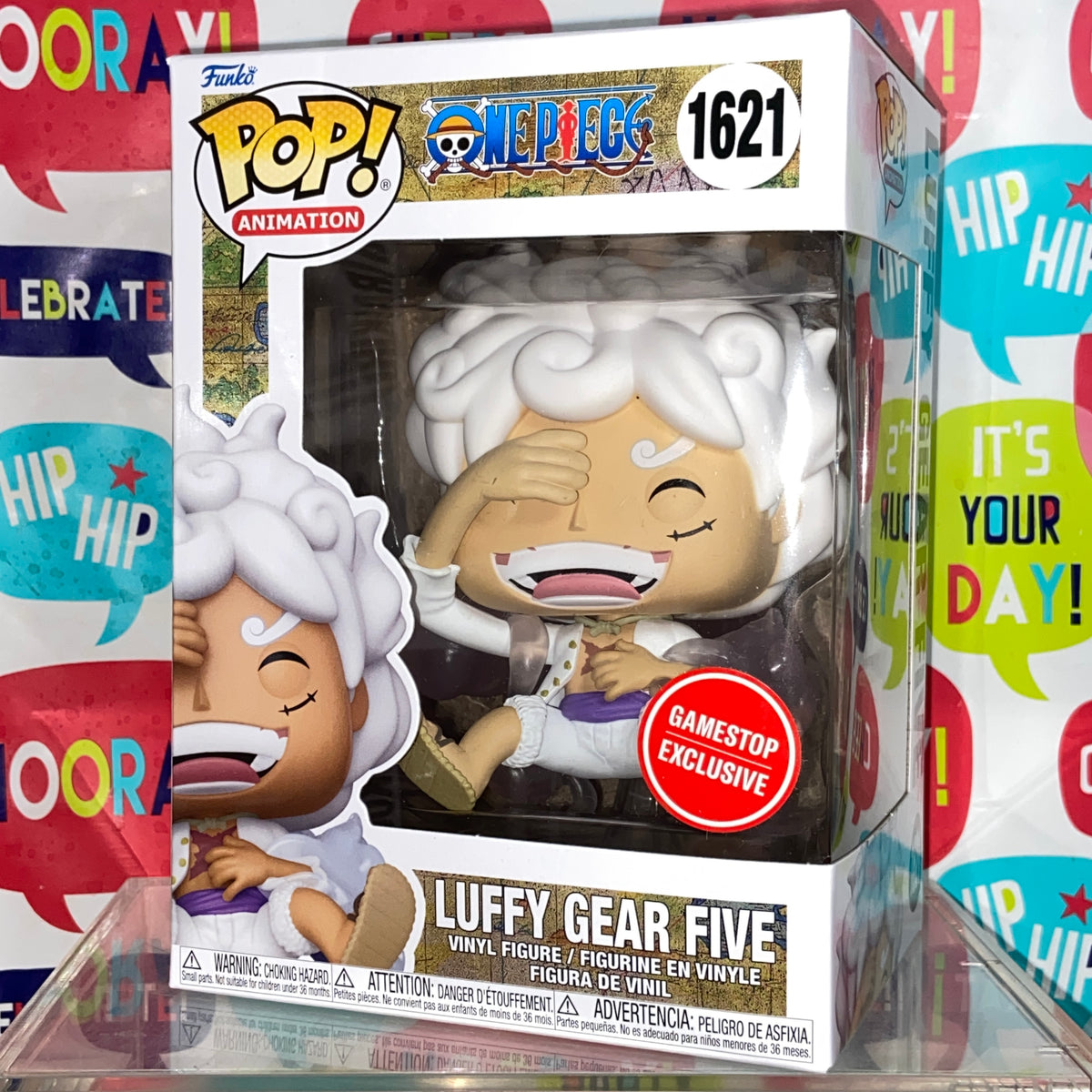 gear 5 luffy laughing funko pop One Piece