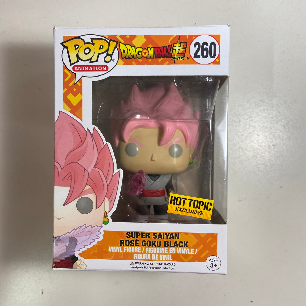 Dragon Ball Z Goku Black (Super Saiyan Rose) Funko Pop 260 Hot