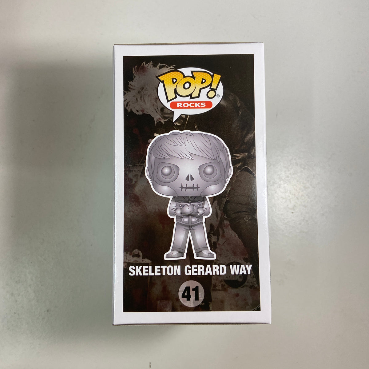 My Chemical Romance - Gerard Way (skeleton) Funko Pop Rocks 41 Hot Top 