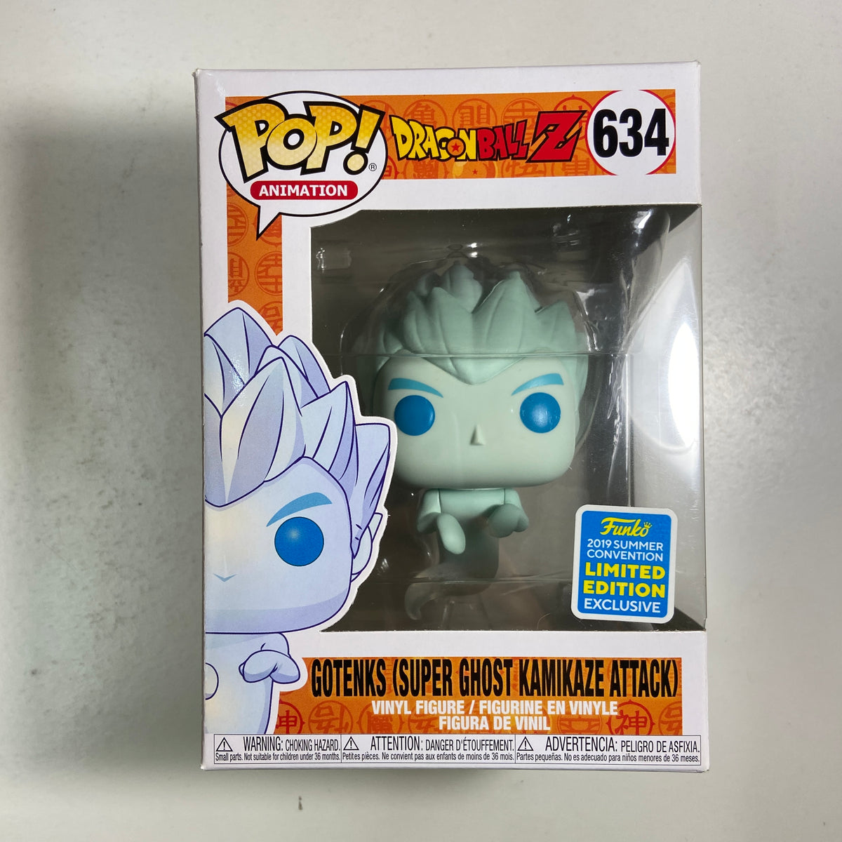 Dragon Ball Z - Gotenks (ghost Kamikaze Attack) Funko Pop 634 Summer C 