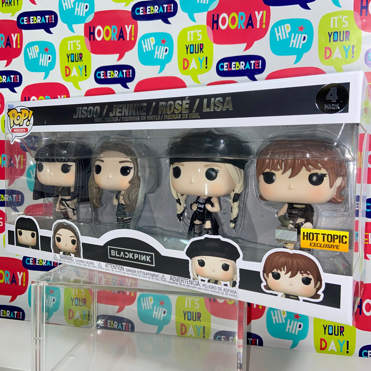 BLACKPINK FUNKO POP 全員 Funko Pop! Blackpink - Set of 4 Lisa, Jennie, Jisoo, and Rose