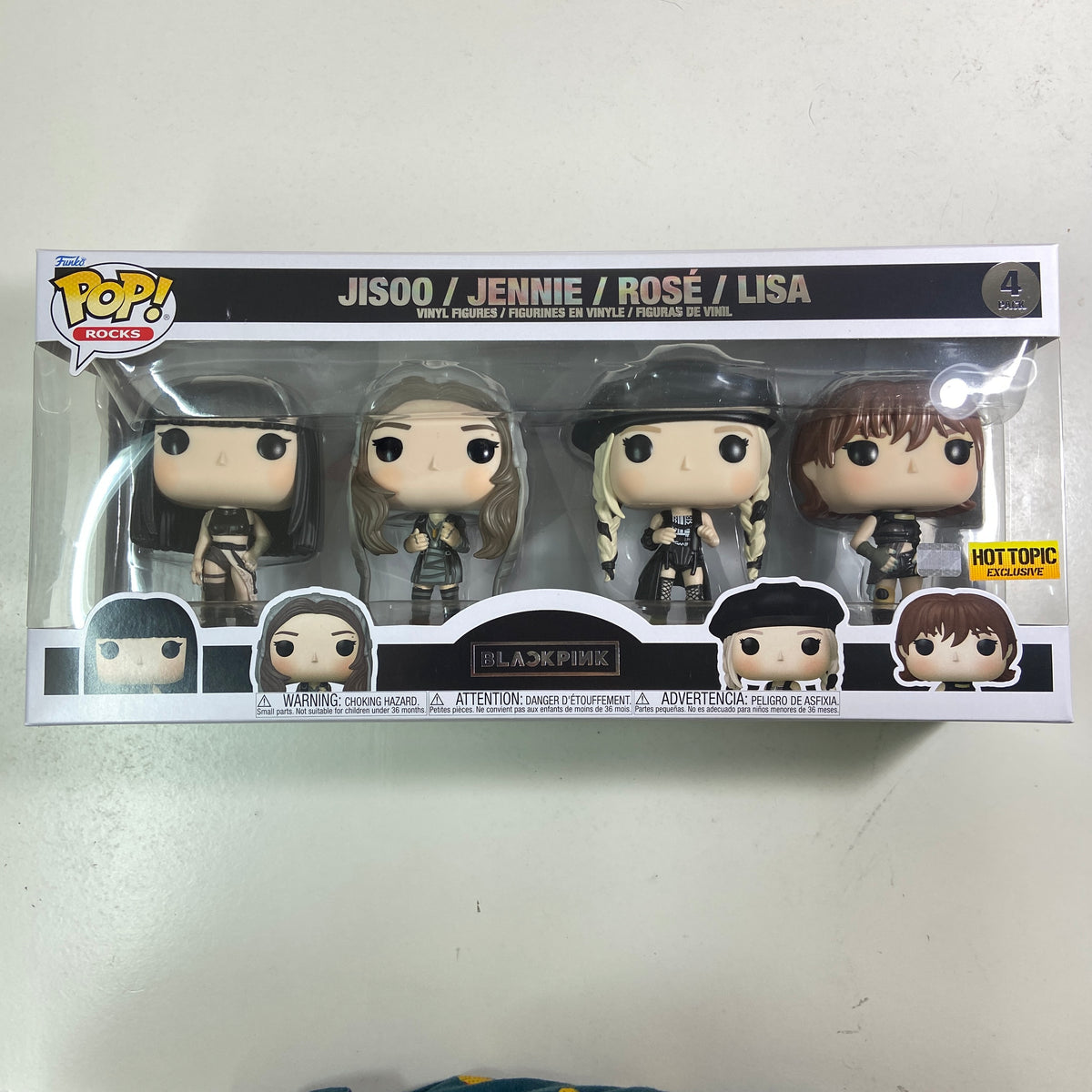 BLACKPINK FUNKO POP 全員 Blackpink Born Pink World Tour 4 Pack Funko Pop White : Amazon.ca