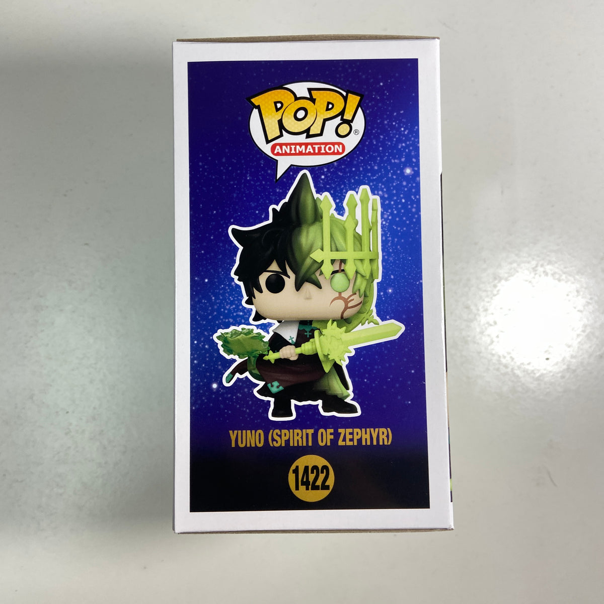 Pop! Aniation: Black Clover - Figura de Vinilo Yuno Spirit of Zephyr
