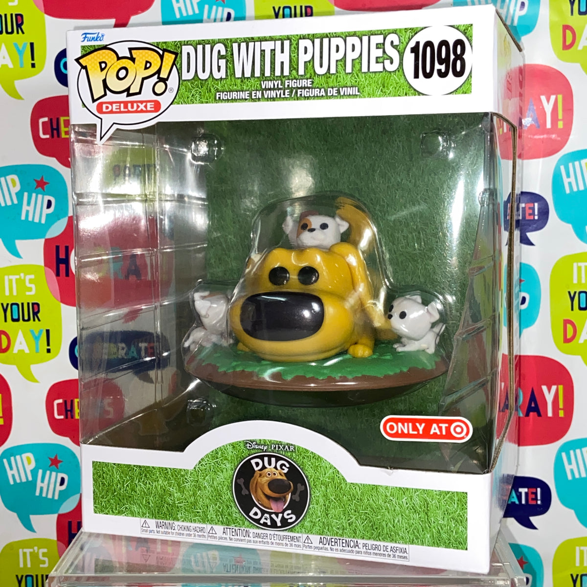 Dug Days Dug with Puppies Disney Funko Pop 1098 Target Exclusive