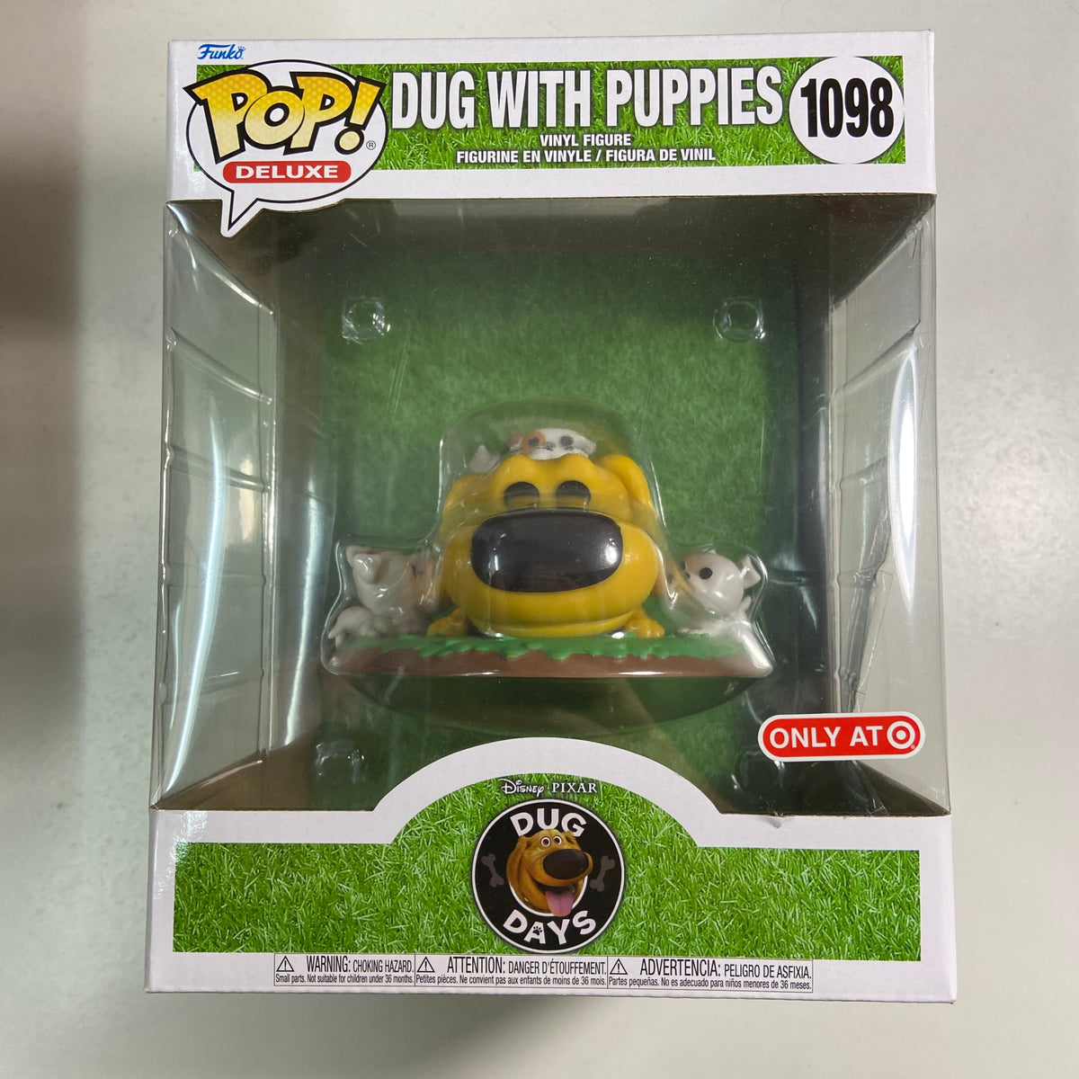 Dug Days Dug with Puppies Disney Funko Pop 1098 Target Exclusive