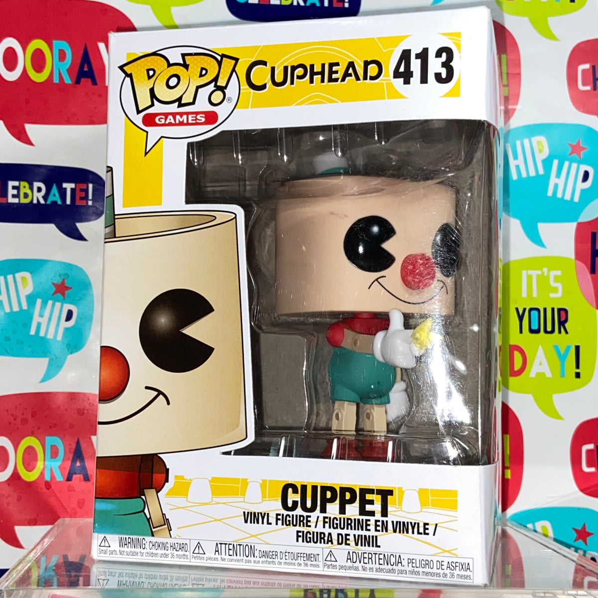 Cuphead - Pop Vinyl Figure 414 Sally Stageplay 9 cm : Funko Cuphead - Pop Vinyl Figure 414 Sally Stageplay 9 cm : Funko