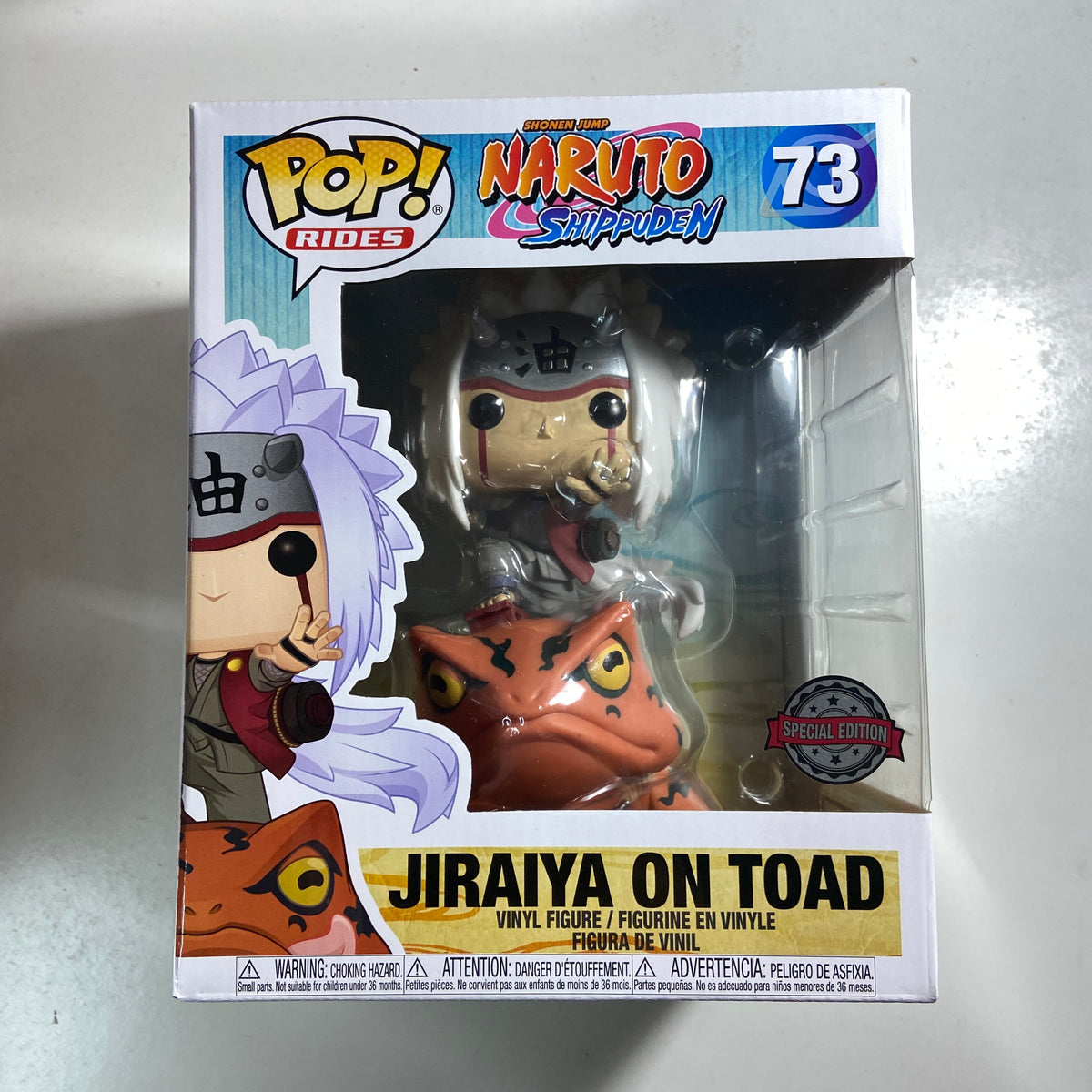 Naruto - Jiraiya on Toad Funko Pop 73 Exclusive– Vancity Pops