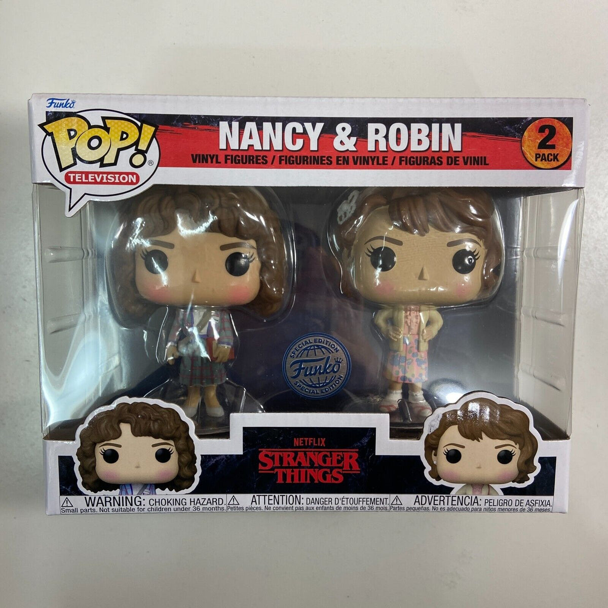 Stranger Things - Nancy & Robin Funko Pop 2 Pack– Vancity Pops