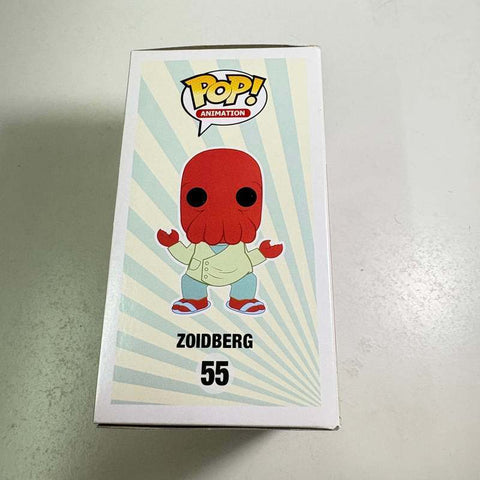BOX FLAWS VIEW PHOTOS RED Zoidberg - Futurama Funko Pop 55 Vinyl Figure