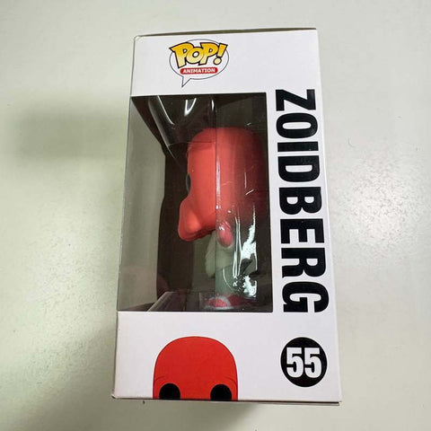 BOX FLAWS VIEW PHOTOS RED Zoidberg - Futurama Funko Pop 55 Vinyl Figure