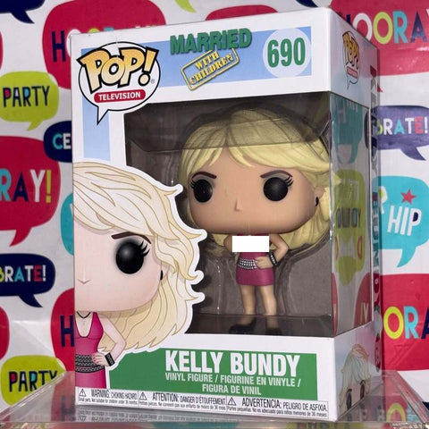 BOX FLAWS VIEW PHOTOS Kelly Bundy - Married with Children Funko Pop 690 Vinyl Figure (11.4 Cm L × 8.9 Cm W × 15.9 Cm H)