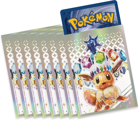 Pokémon TCG: Scarlet & Purple Elite Trainer Set - Prismatic Evolutions (1 Fully Illustrated Promo Card, 9 Booster Packs & Premium Game Accessories)