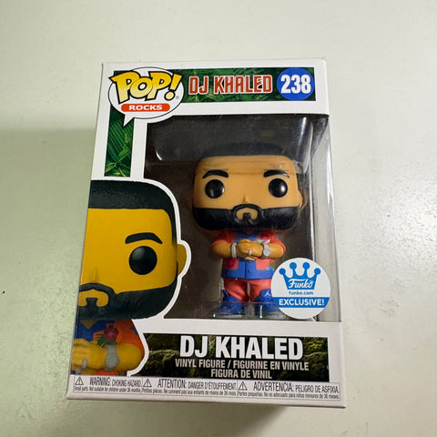 DJ Khaled - Funko Pop Rocks 238 Vinyl Figure (11.4 Cm L × 8.9 Cm W × 15.9 Cm H)