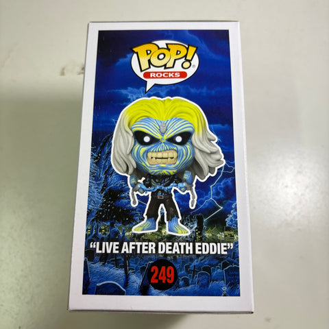 LIVE AFTER DEATH Eddie - IRON MAIDEN Funko Pop Rocks 249 Vinyl Figure