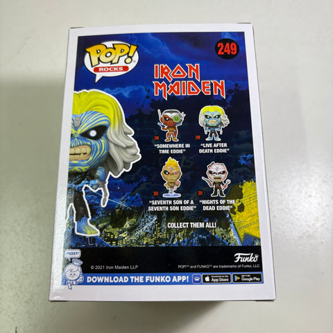 LIVE AFTER DEATH Eddie - IRON MAIDEN Funko Pop Rocks 249 Vinyl Figure