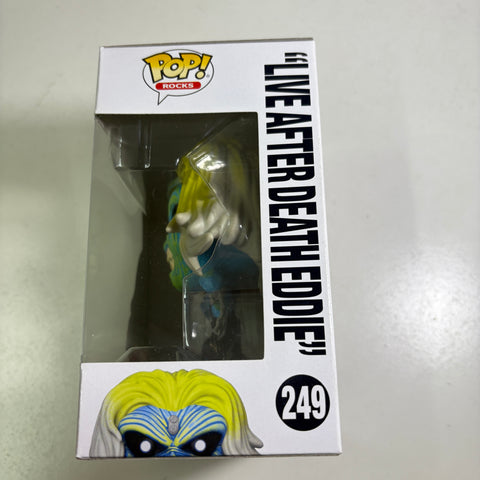 LIVE AFTER DEATH Eddie - IRON MAIDEN Funko Pop Rocks 249 Vinyl Figure