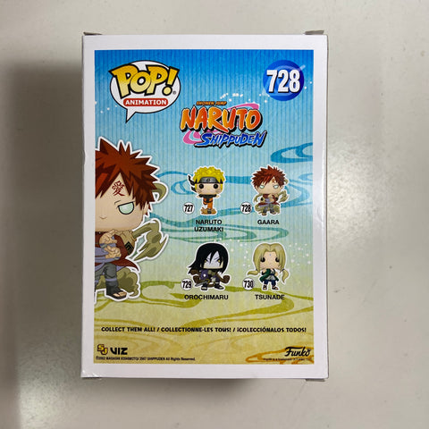 Naruto Shippuden - Gaara (Metallic) Funko Pop 728 Hot Topic Exclusive