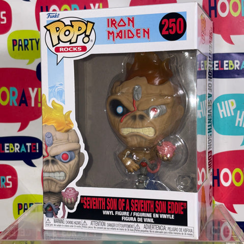 Seventh Son of a Seventh Son Eddie - IRON MAIDEN Funko Pop Rocks 250 Vinyl Figure