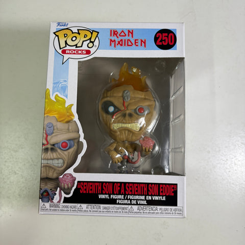 Seventh Son of a Seventh Son Eddie - IRON MAIDEN Funko Pop Rocks 250 Vinyl Figure
