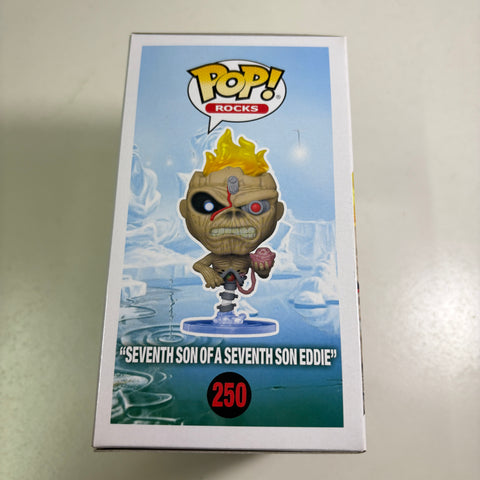 Seventh Son of a Seventh Son Eddie - IRON MAIDEN Funko Pop Rocks 250 Vinyl Figure