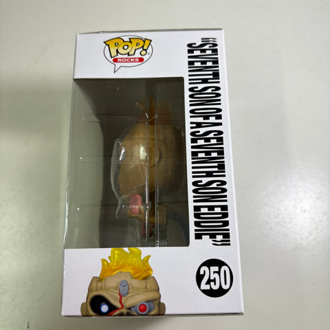 Seventh Son of a Seventh Son Eddie - IRON MAIDEN Funko Pop Rocks 250 Vinyl Figure