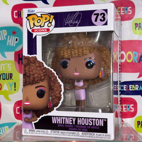 Whitney Houston - Funko Pop 73 Rocks Vinyl Figure (11.4 Cm L × 8.9 Cm W × 15.9 Cm H)