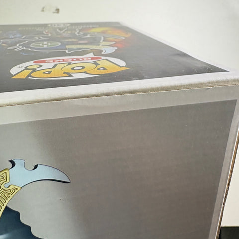 BOX FLAWS VIEW PHOTOS Future Past Eddie - IRON MAIDEN Funko Pop Rocks 440 Vinyl Figure 6 Inch