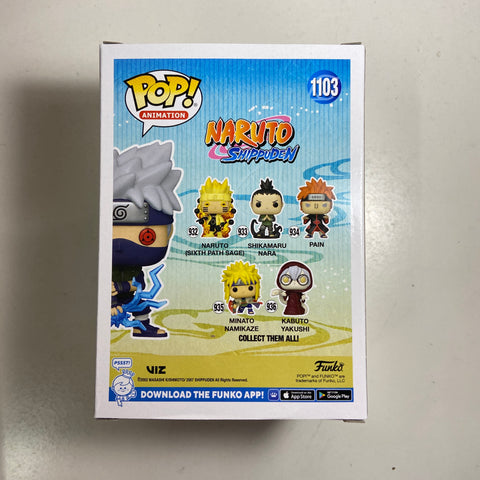 Naruto - Kakashi (Raikiri) Funko Pop 1103 Exclusive Glow in the Dark
