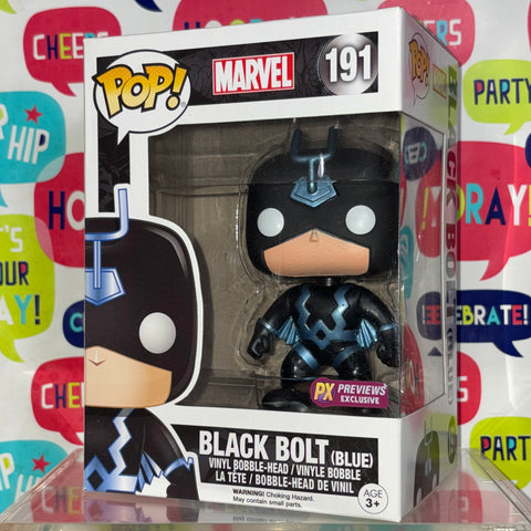 Black Bolt - Marvel Funko Pop 191 PX Preview Exclusive