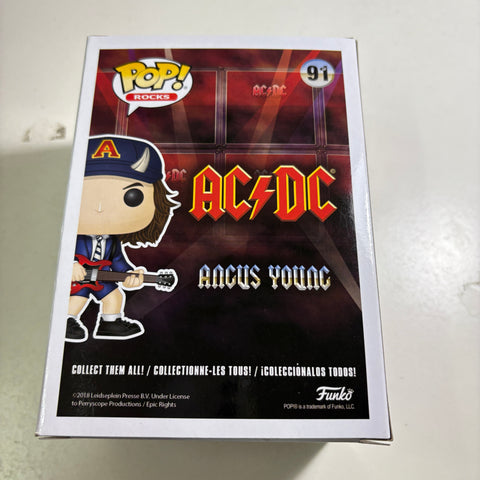 Angus Young (CHASE) - ACDC Funko Pop Rocks 91 Vinyl Figure