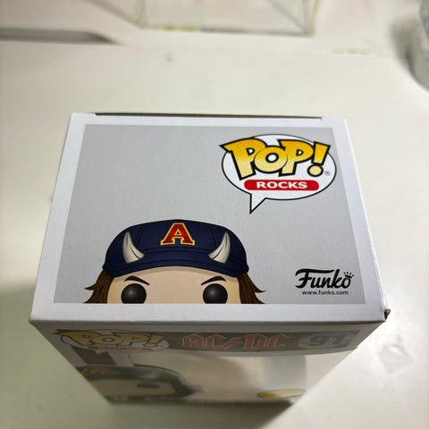 Angus Young (CHASE) - ACDC Funko Pop Rocks 91 Vinyl Figure