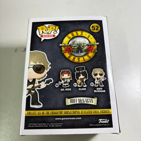 Duff McKagan - Guns N Roses Funko Pop Rocks 52 Vinyl Figure