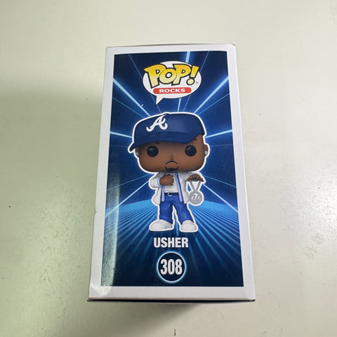 Usher - Funko Pop 308 Rocks Vinyl Figure (11.4 Cm L × 8.9 Cm W × 15.9 Cm H)