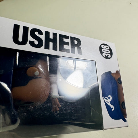 Usher - Funko Pop 308 Rocks Vinyl Figure (11.4 Cm L × 8.9 Cm W × 15.9 Cm H)
