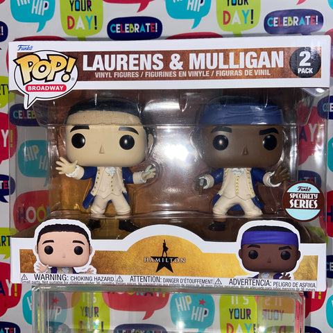 Hamilton - Laurens & Mulligan Funko Pop 2 Pack Specialty Series