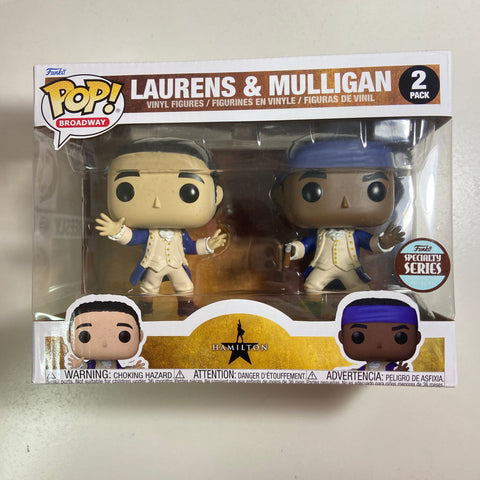 Hamilton - Laurens & Mulligan Funko Pop 2 Pack Specialty Series