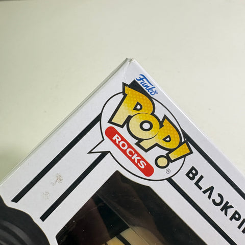 BOX FLAWS VIEW PHOTOS Jisoo - Blackpink Funko Pop 361 Rocks Vinyl Figure (11.4 Cm L × 8.9 Cm W × 15.9 Cm H)