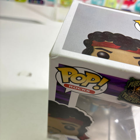 BOX FLAWs VIEW PHOTOS Jimi Hendrix Funko Pop Rocks 54 Vinyl Figure