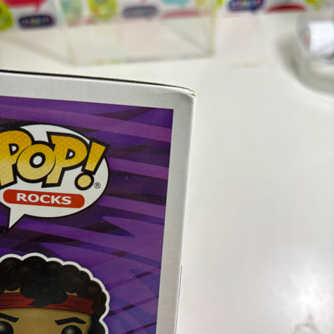 BOX FLAWs VIEW PHOTOS Jimi Hendrix Funko Pop Rocks 54 Vinyl Figure