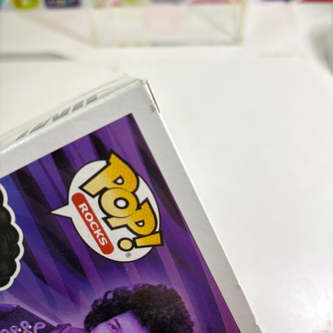 BOX FLAWs VIEW PHOTOS Jimi Hendrix Funko Pop Rocks 54 Vinyl Figure
