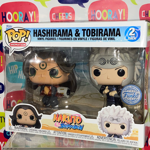 Naruto - Hashirama & Tobirama Funko Pop 2 Pack Exclusive