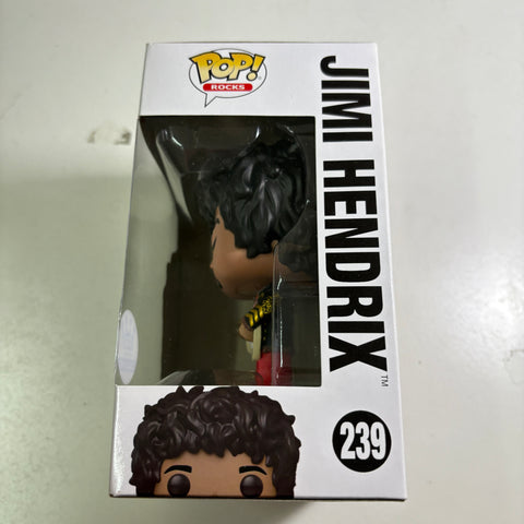 Jimi Hendrix Funko Pop Rocks 239 Vinyl Figure Funko Shop Exclusive