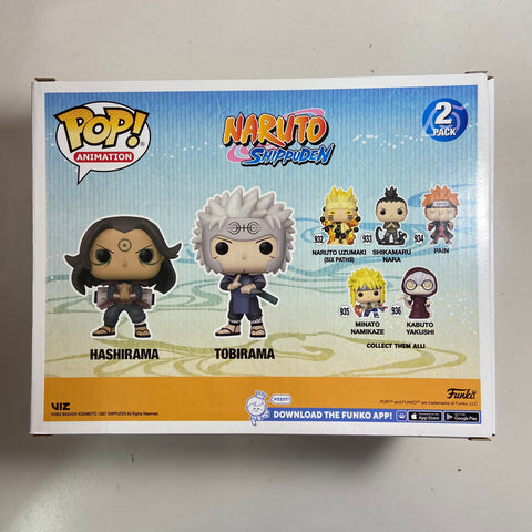 Naruto - Hashirama & Tobirama Funko Pop 2 Pack Exclusive