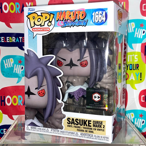 Naruto - Sasuke Curse Mark 2 Funko Pop 1664 Chalice Collectibles Exclusive