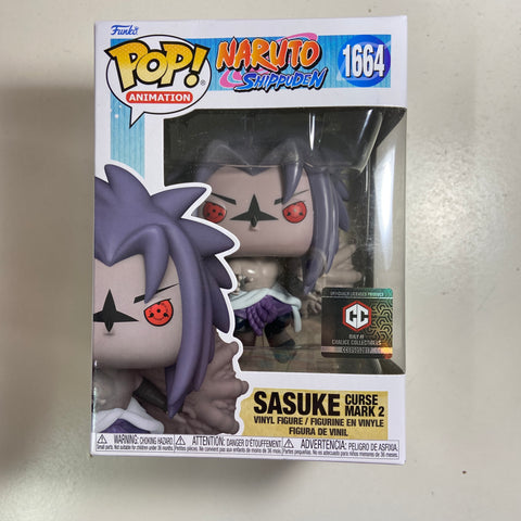 Naruto - Sasuke Curse Mark 2 Funko Pop 1664 Chalice Collectibles Exclusive
