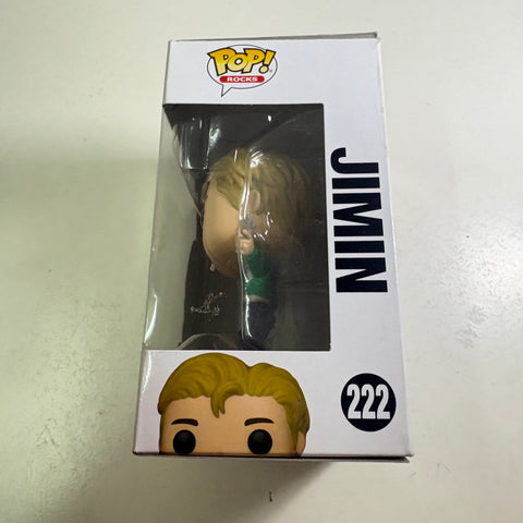 BOX FLAWS VIEW PHOTOS Jimin - BTS Funko Pop 222 Rocks Vinyl Figure (11.4 Cm L × 8.9 Cm W × 15.9 Cm H)