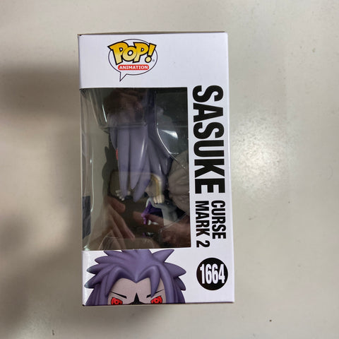 Naruto - Sasuke Curse Mark 2 Funko Pop 1664 Chalice Collectibles Exclusive