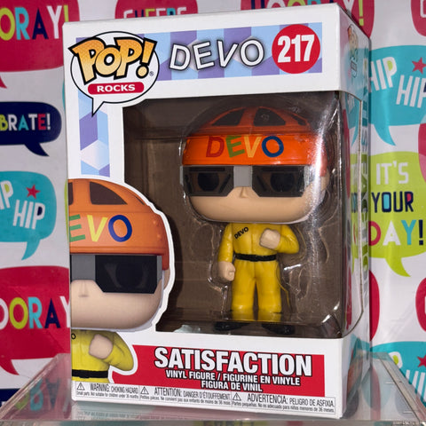 Satisfaction - DEVO Funko Pop Rocks 217 Vinyl Figure
