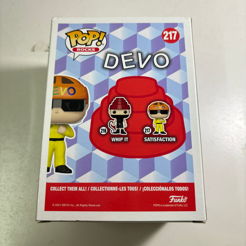 Satisfaction - DEVO Funko Pop Rocks 217 Vinyl Figure