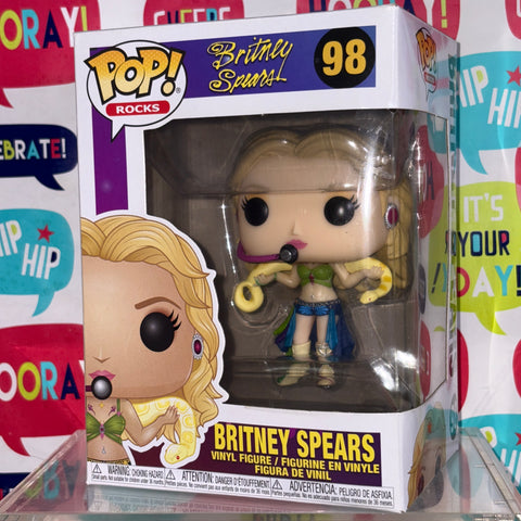 BOX FLAWS VIEW PHOTOS - BRITNEY SPEARS Funko Pop Rocks 98 Vinyl Figure